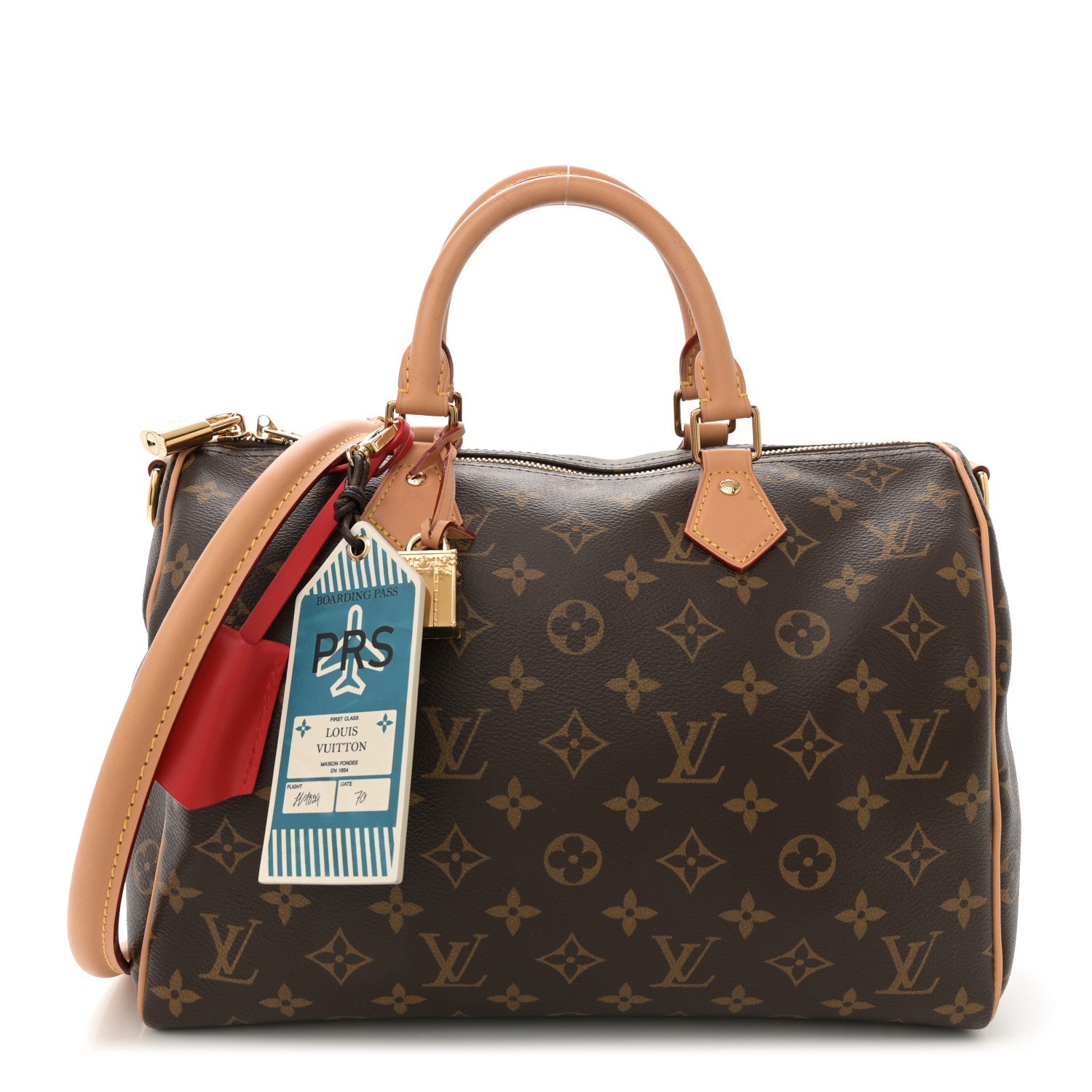 Monogram Speedy Soft Crafty 30 Red