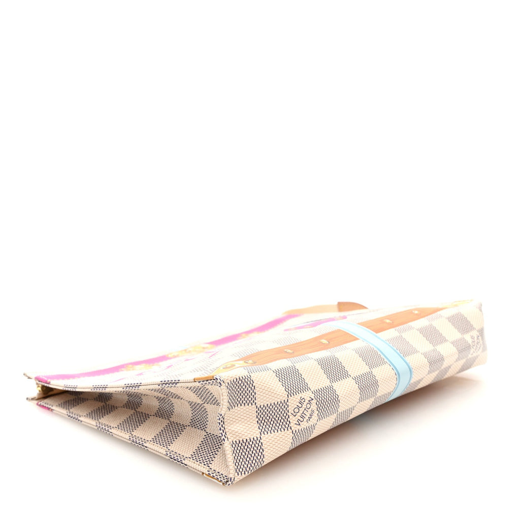 Damier Azur Summer Trunks Saint Tropez Toiletry Pouch 26
