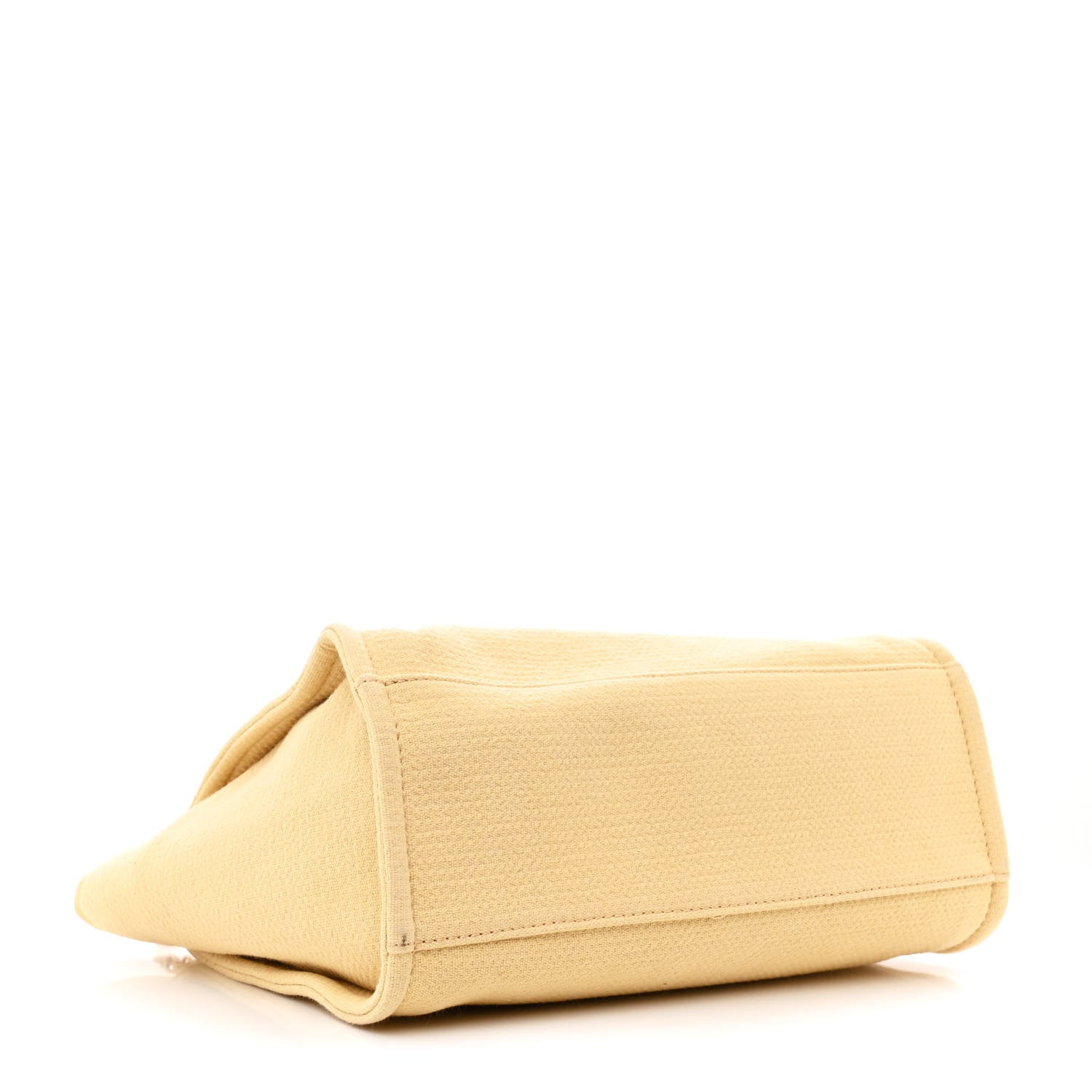 Mixed Fibers Small Deauville Tote Yellow