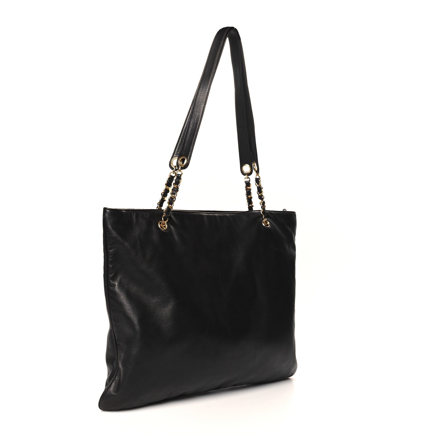 Lambskin Timeless CC Shoulder Bag Black