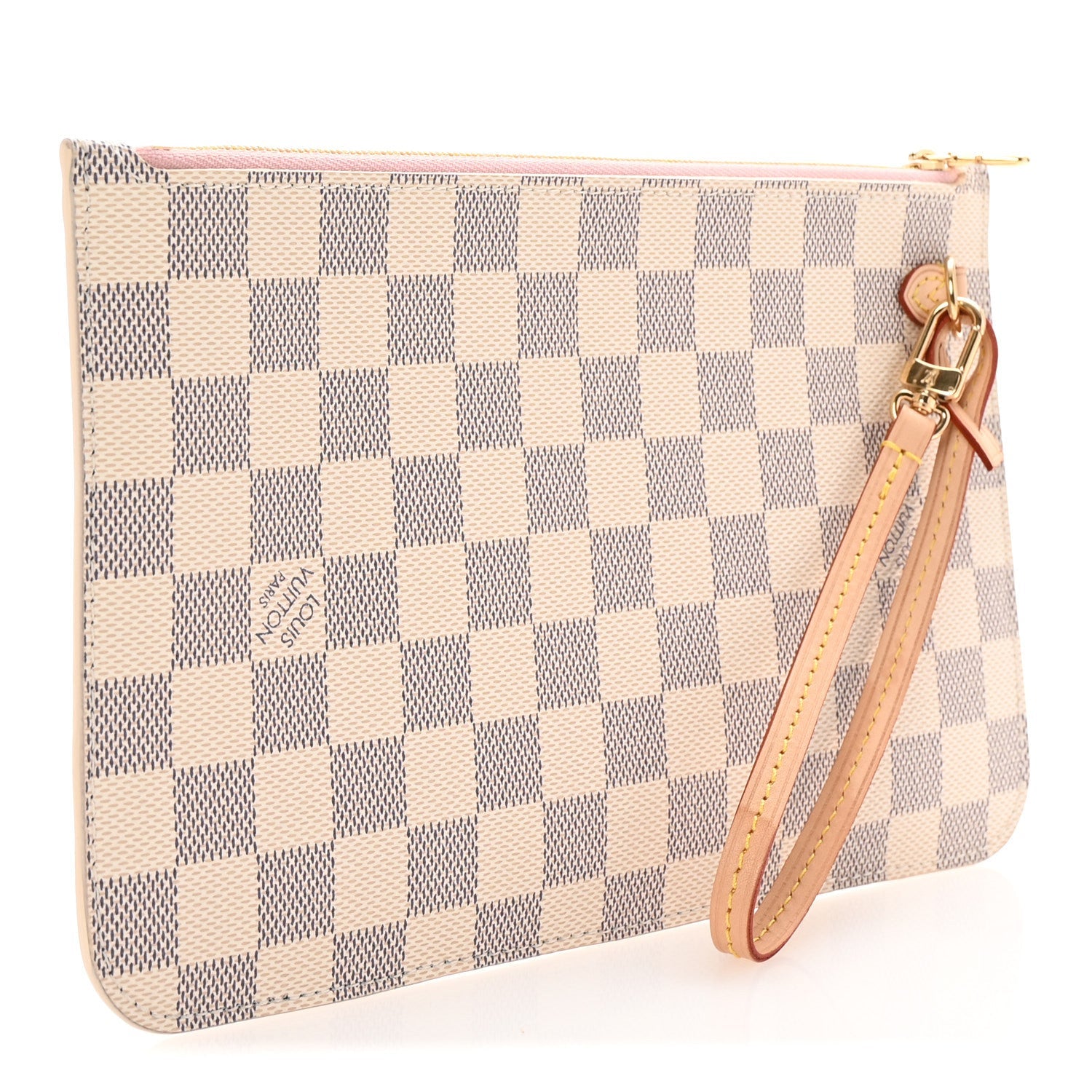 Damier Azur Neverfull MM GM Pochette Rose Ballerine