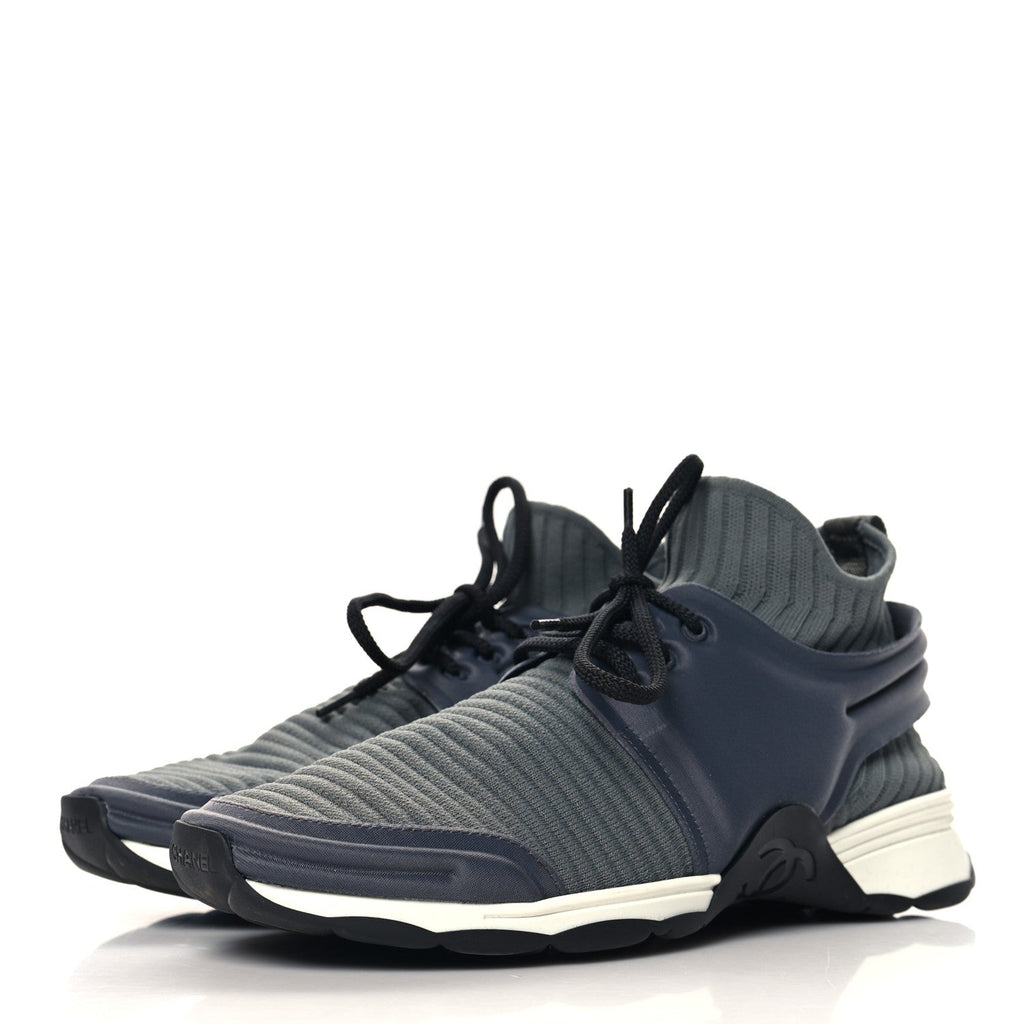 Stretch Fabric CC Sneakers 39.5 Grey