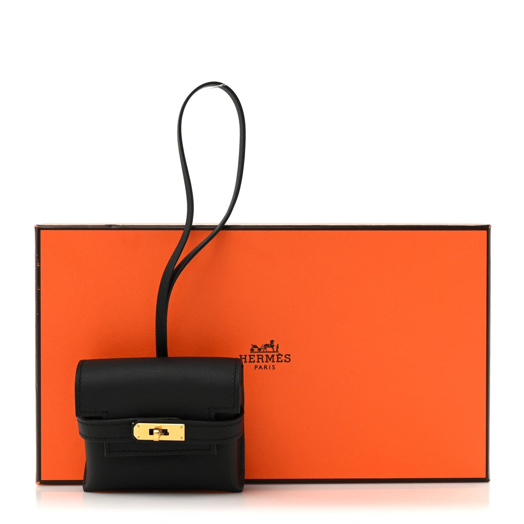 Swift Kelly Festival Bag Charm Black