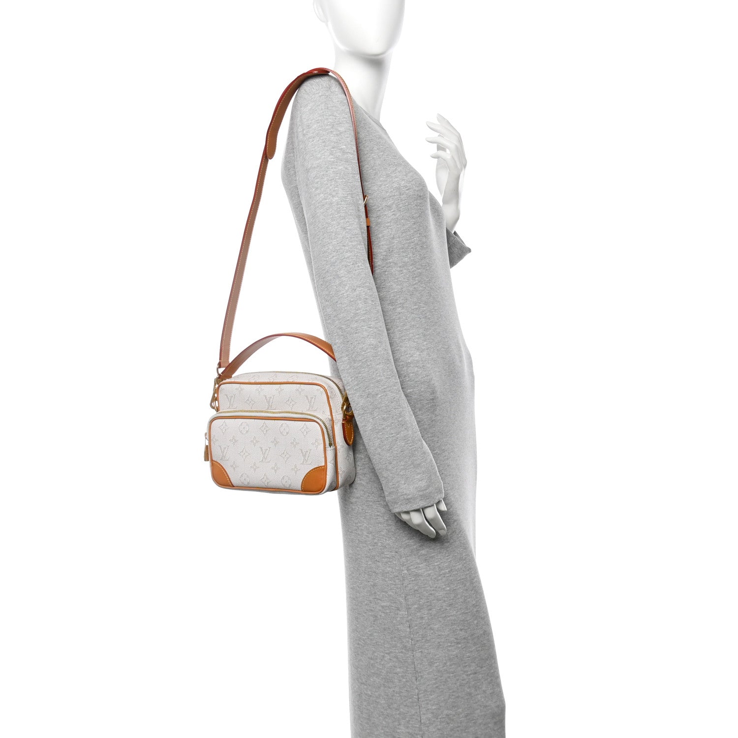 Heritage Monogram Nil NM Off White