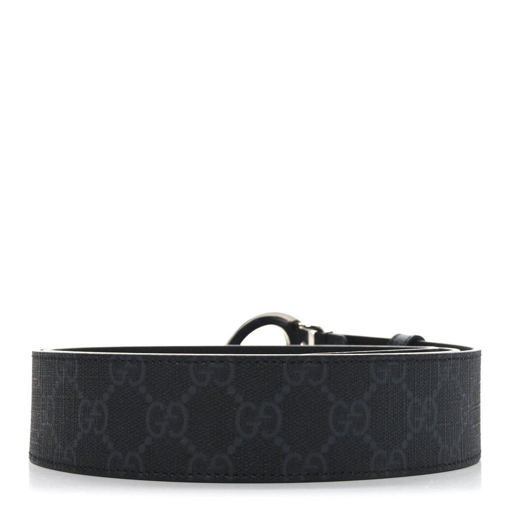 GG Supreme Monogram Blondie 40mm Belt 110 44 Black