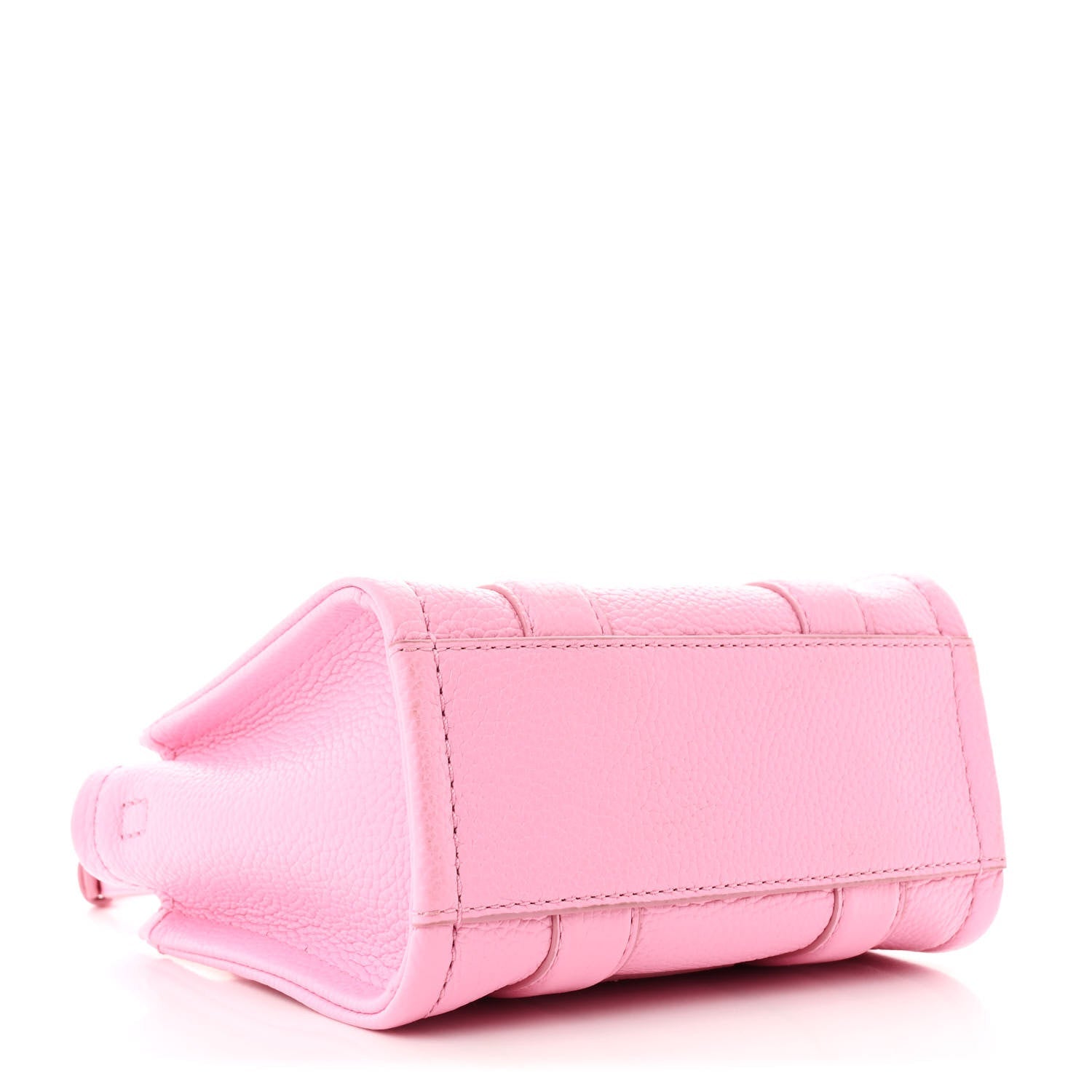 Grained Calfskin Micro The Tote Bag Pink