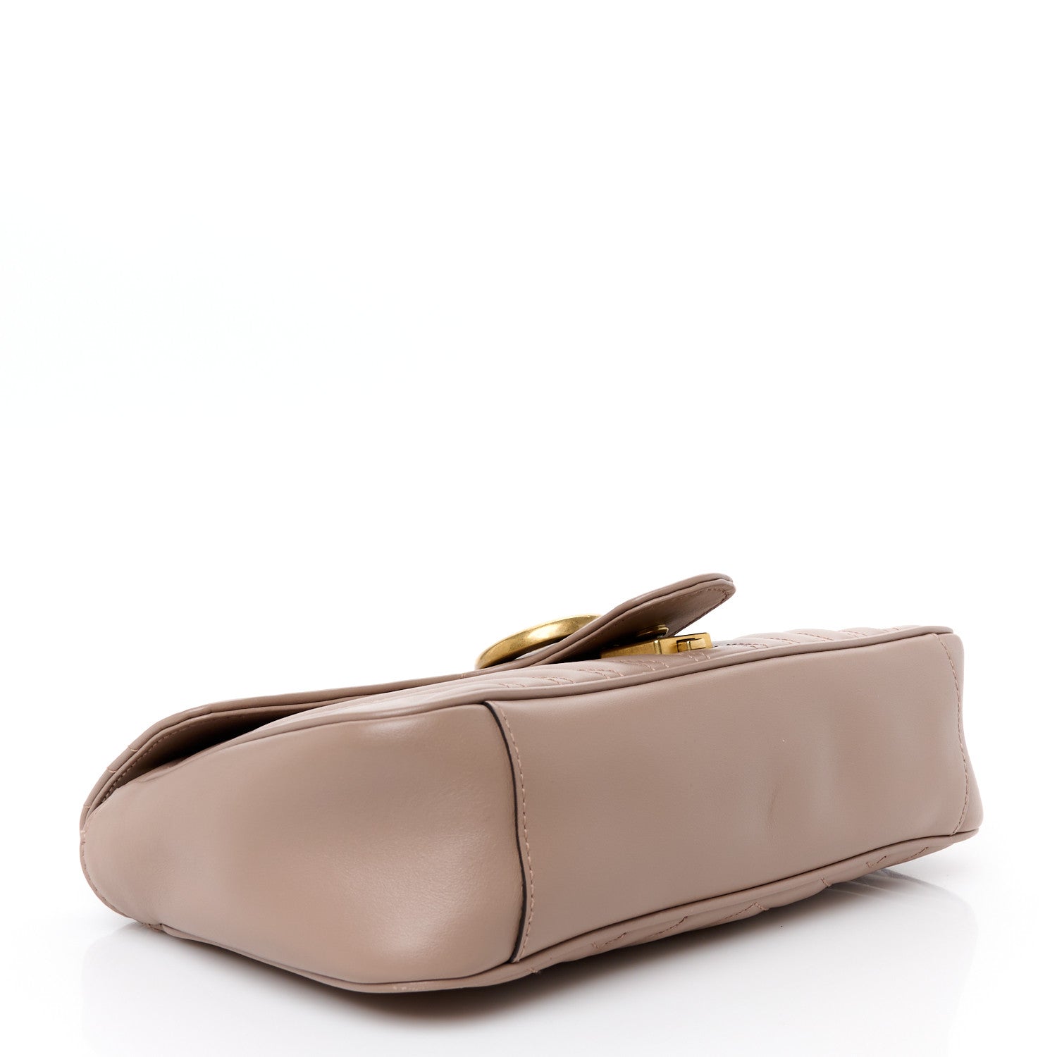 Calfskin Matelasse Small GG Marmont Shoulder Bag Porcelain Rose