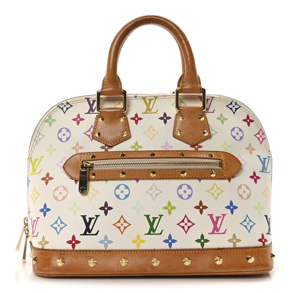 Monogram Multicolor Alma White