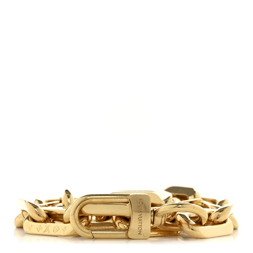Metal Coussin MM Chain Strap Gold