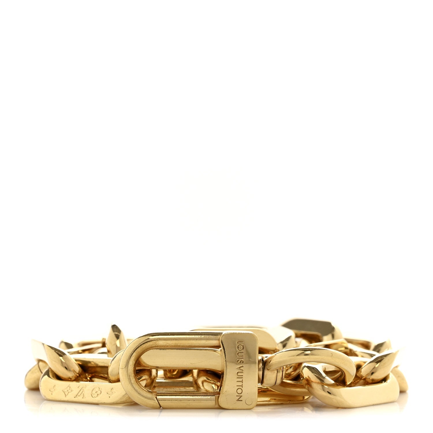Metal Coussin MM Chain Strap Gold