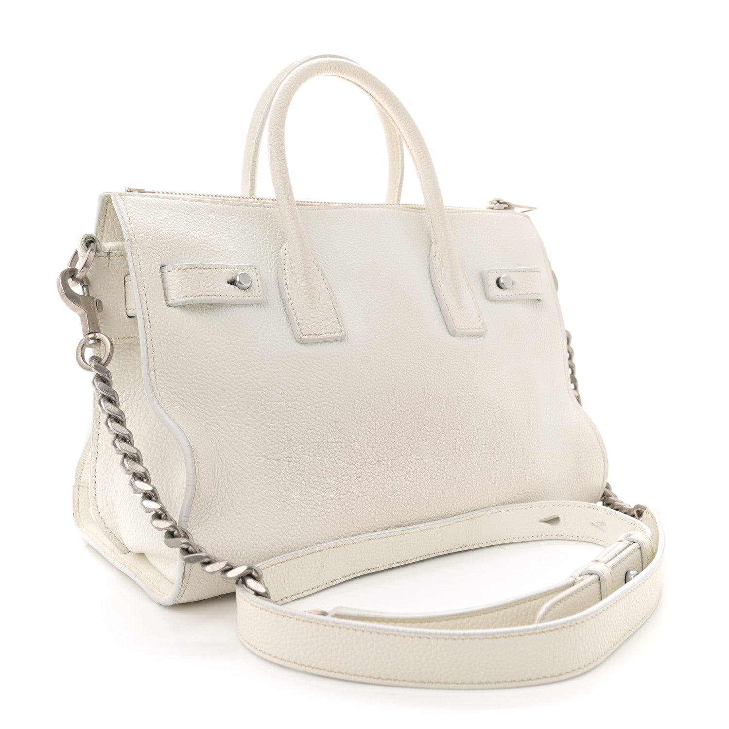 Calfskin Baby Supple Sac De Jour White