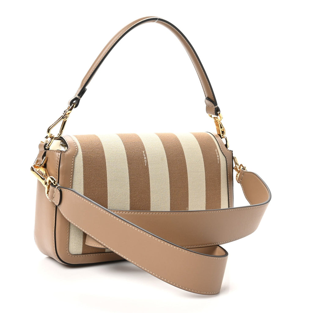 Canvas Pequin Striped Baguette Beige Sand