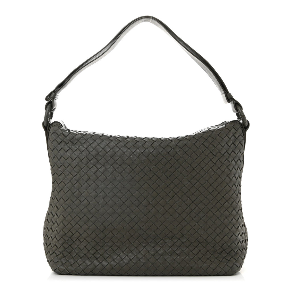 Nappa Intrecciato Hobo Shadow