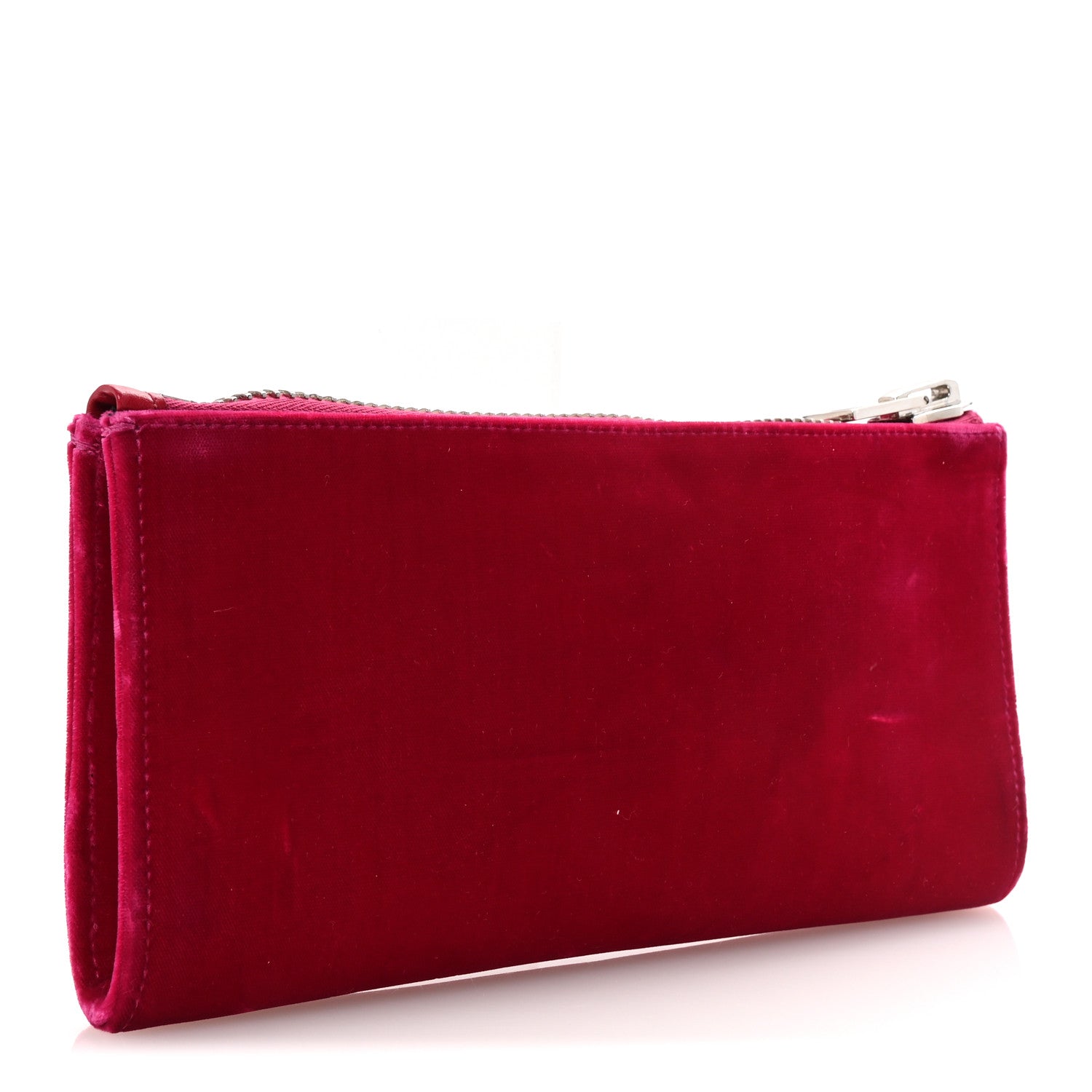 Velvet Crystal TF Clutch Pink