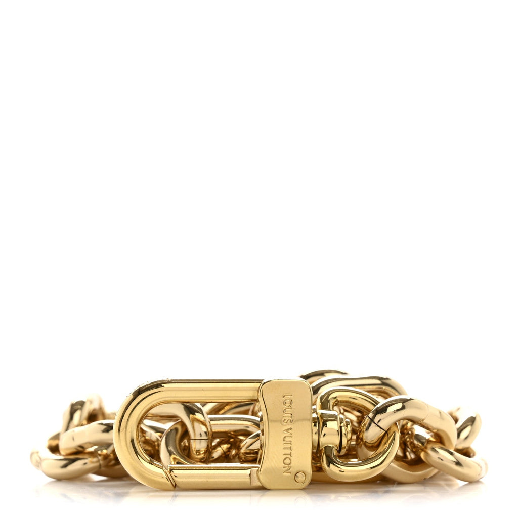 Metal Pochette Accessories Chain Strap Gold