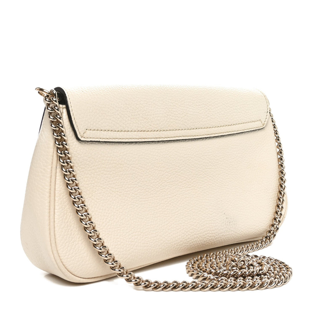 Cellarius Calfskin Medium Soho Flap Crossbody Ivoire