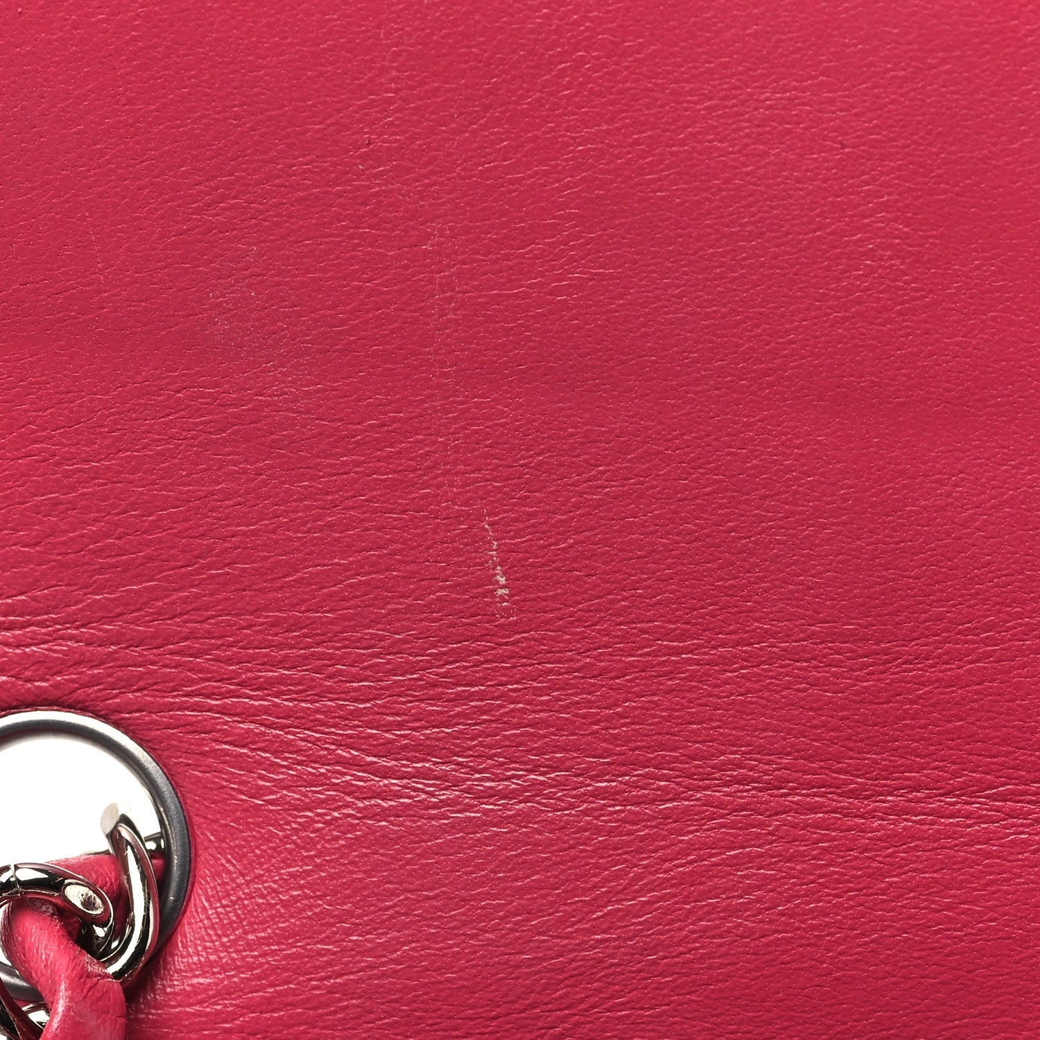 Lambskin Quilted Mini Square Flap Pink