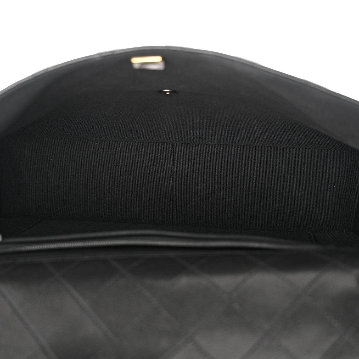Caviar Quilted XXL Travel Flap Bag Black