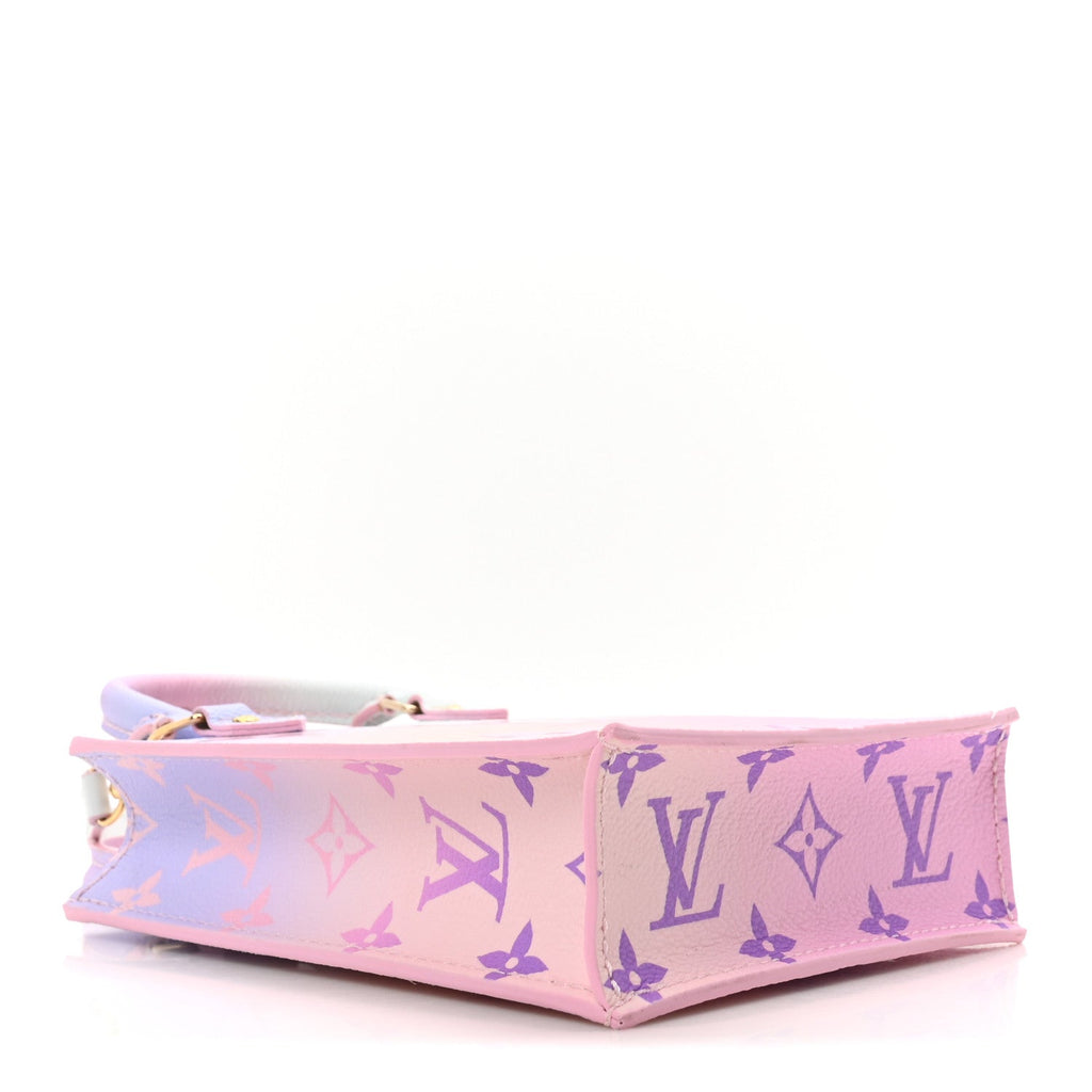 Monogram Giant Spring In The City Petit Sac Plat Sunrise Pastel