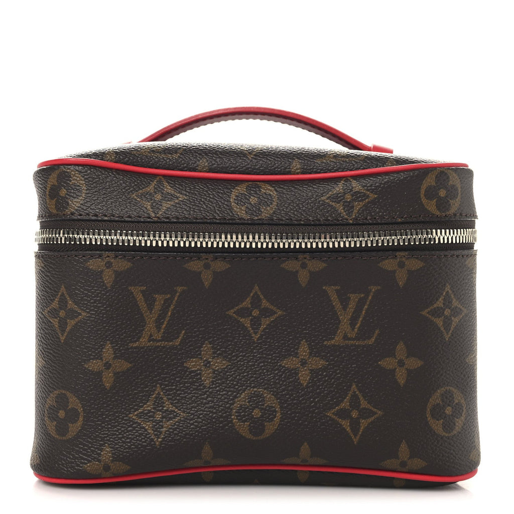 Monogram Macassar Nice Mini Rouge