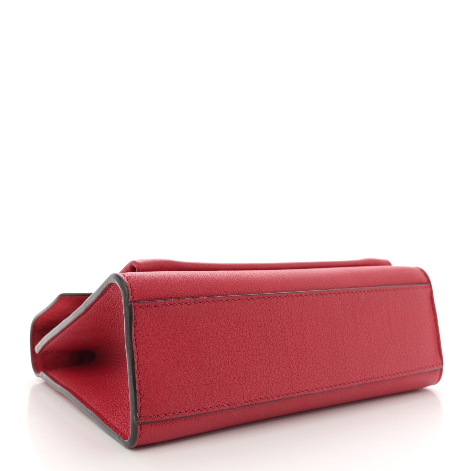Soft Calfskin Mylockme Chain Bag BB Rubis