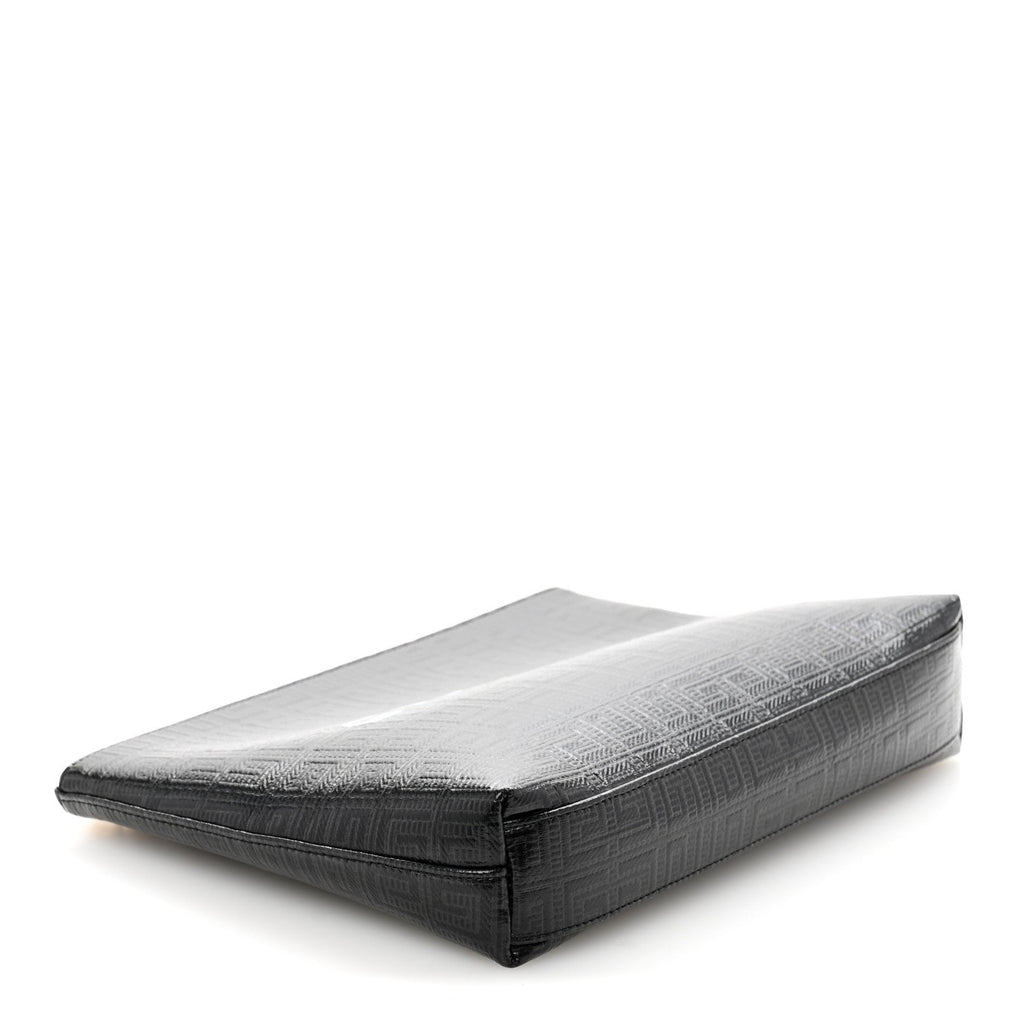 Coated Canvas 4G Travel Pouch Black