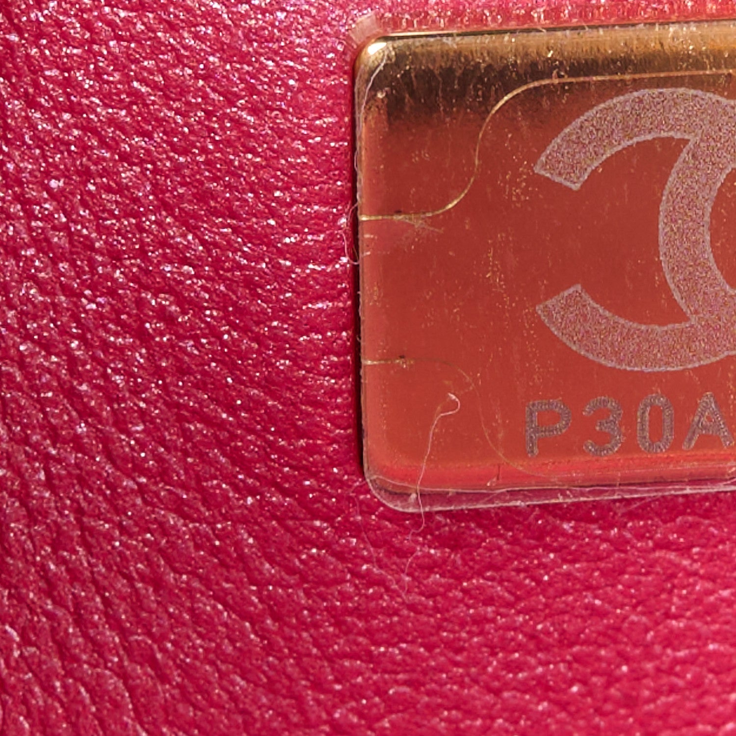 Mirror Calfskin Metallic Lambskin Quilted Hollywood Boulevard Mini Flap With Star Coin Purse Pink