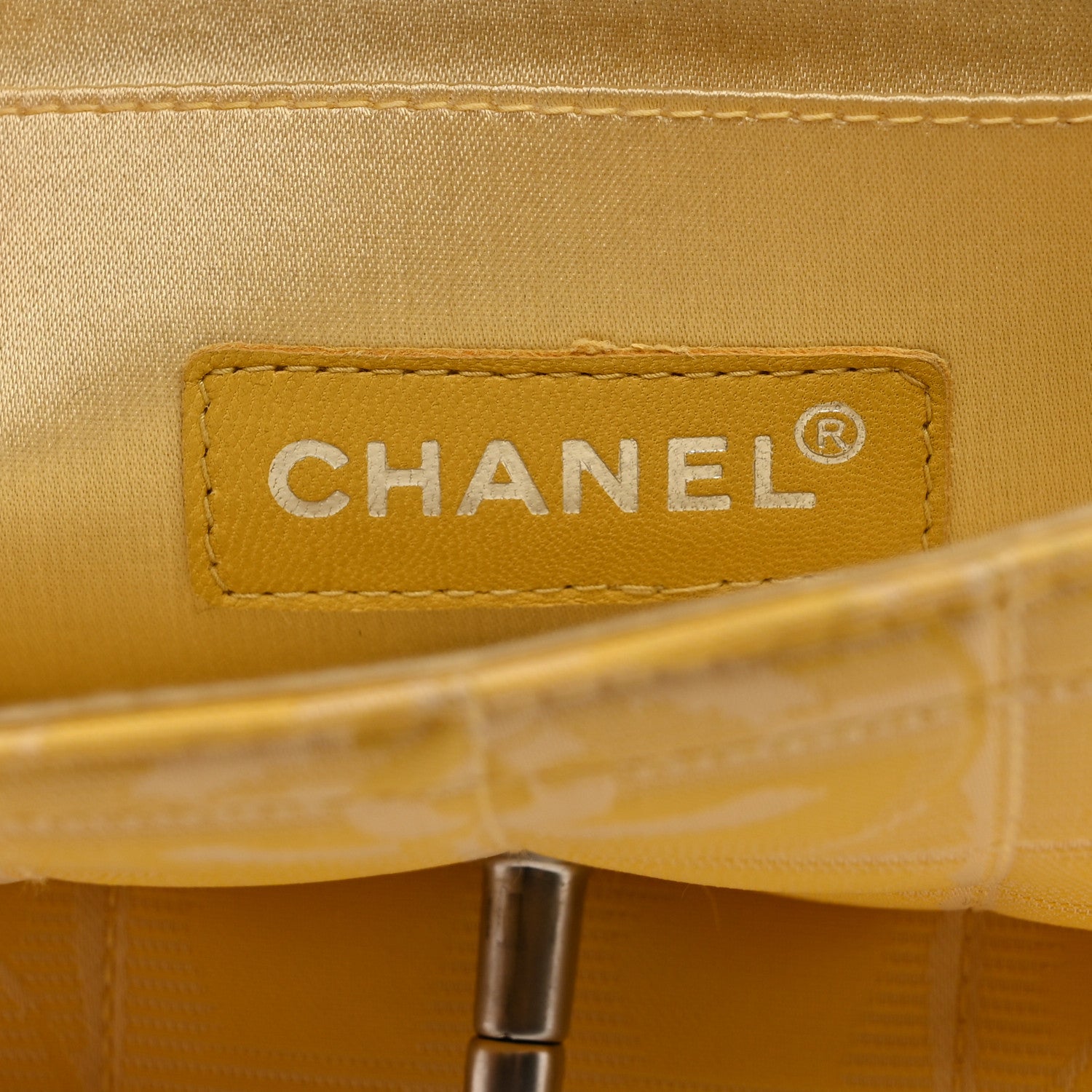 Nylon Medium Travel Flap Yellow