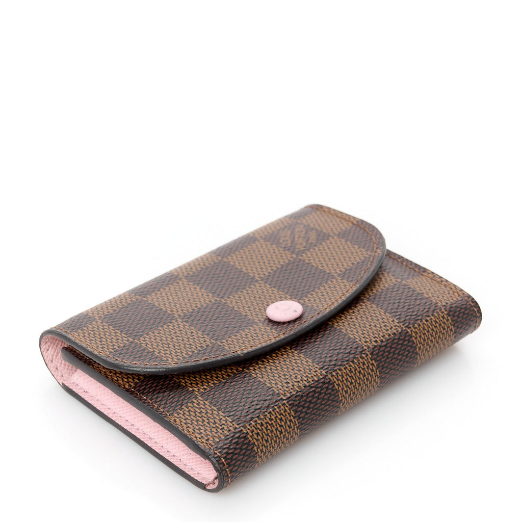 Monogram Rosalie Coin Purse Rose Ballerine