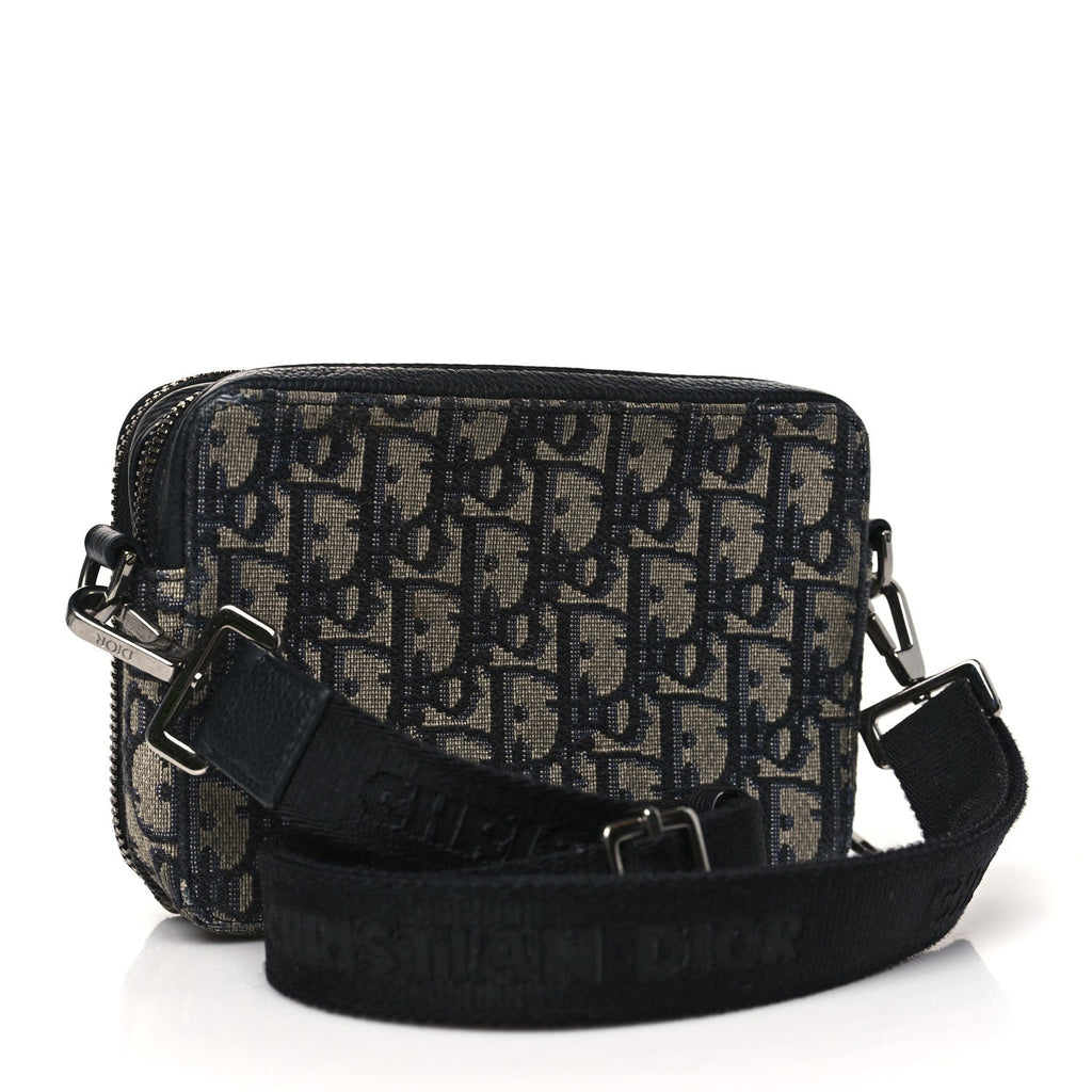 Oblique Pouch Navy Blue