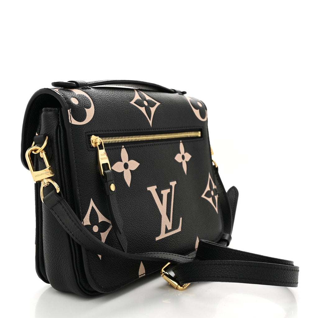 Empreinte Monogram Giant Pochette Metis Black Beige