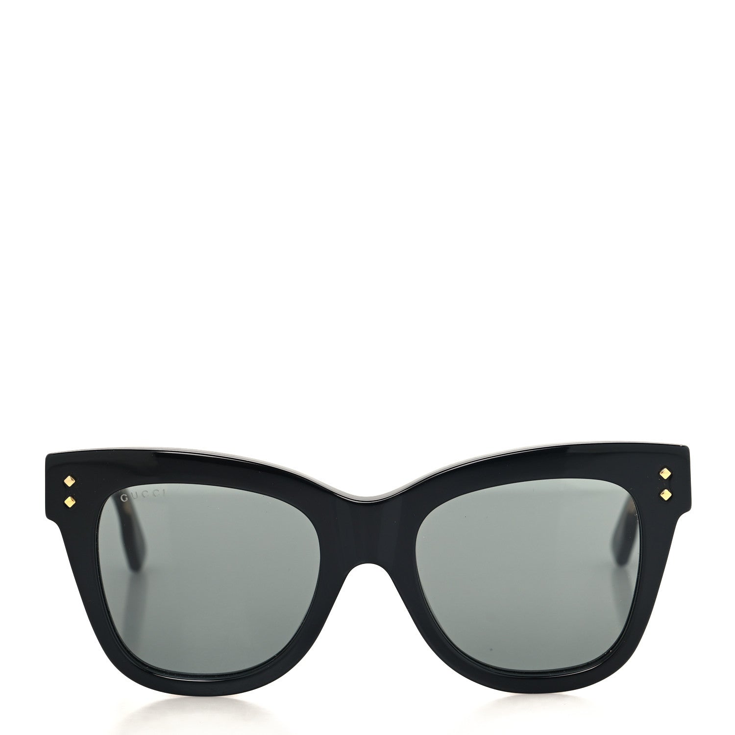 Acetate Square Frame Sunglasses GG1082S Black