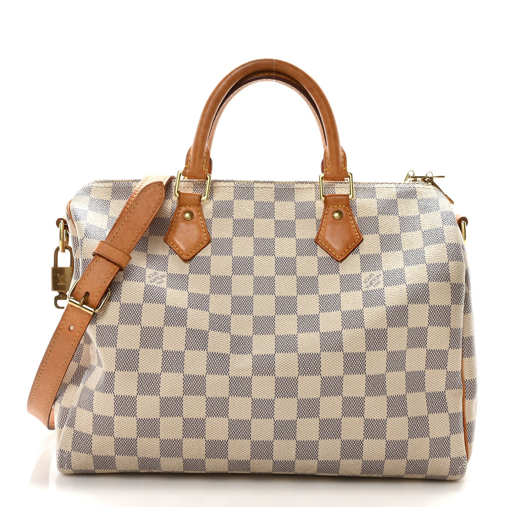 Damier Azur Speedy Bandouliere 30