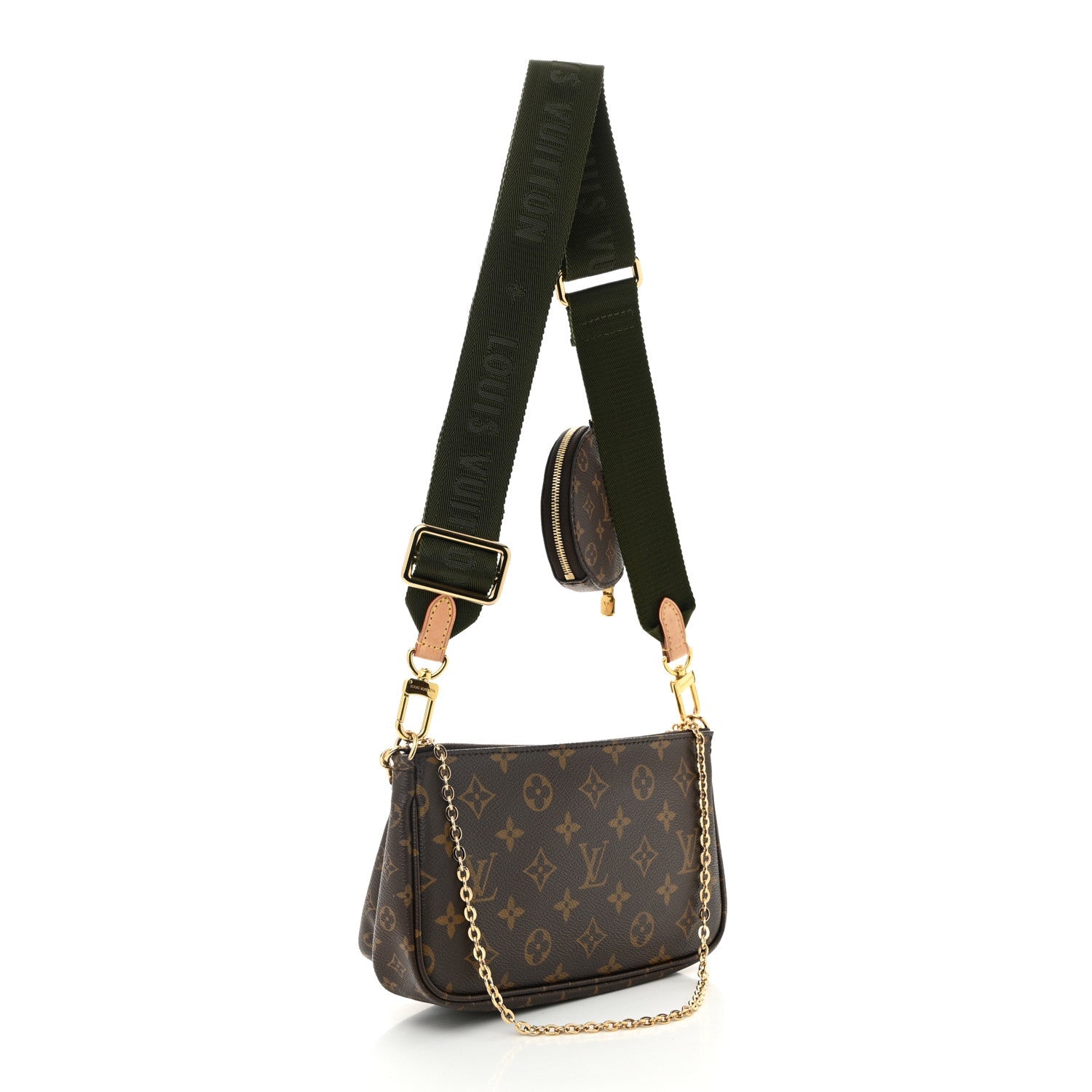 Monogram Multi Pochette Accessories Kaki