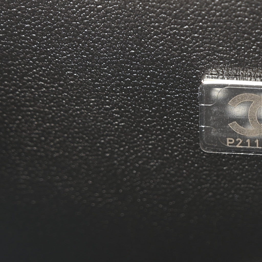 Lambskin Calfskin Mini Chocolate Bar Flap Bag White Black