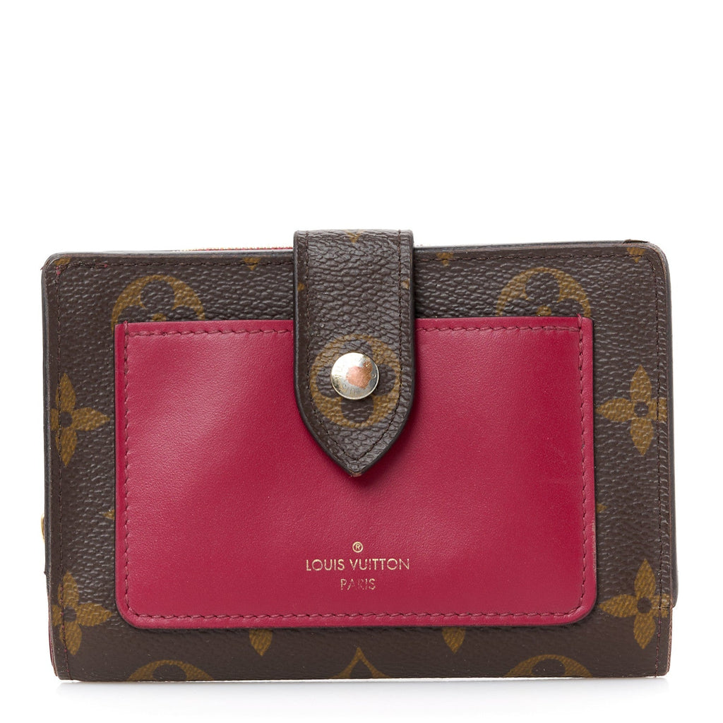 Monogram Juliette Wallet Fuchsia