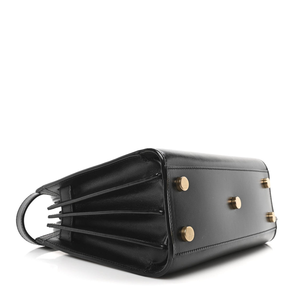 Calfskin Nano Sac De Jour Black