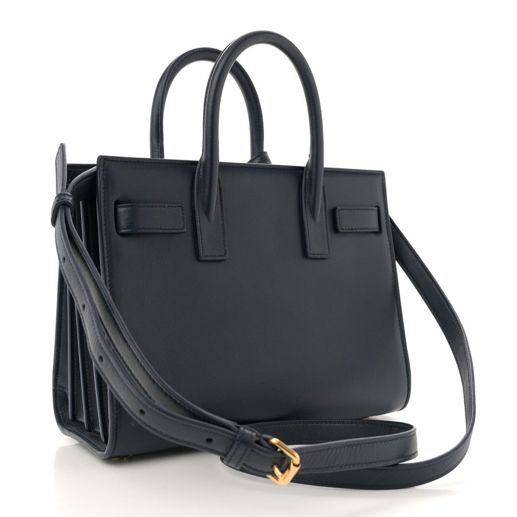 Calfskin Nano Sac De Jour Royal Blue