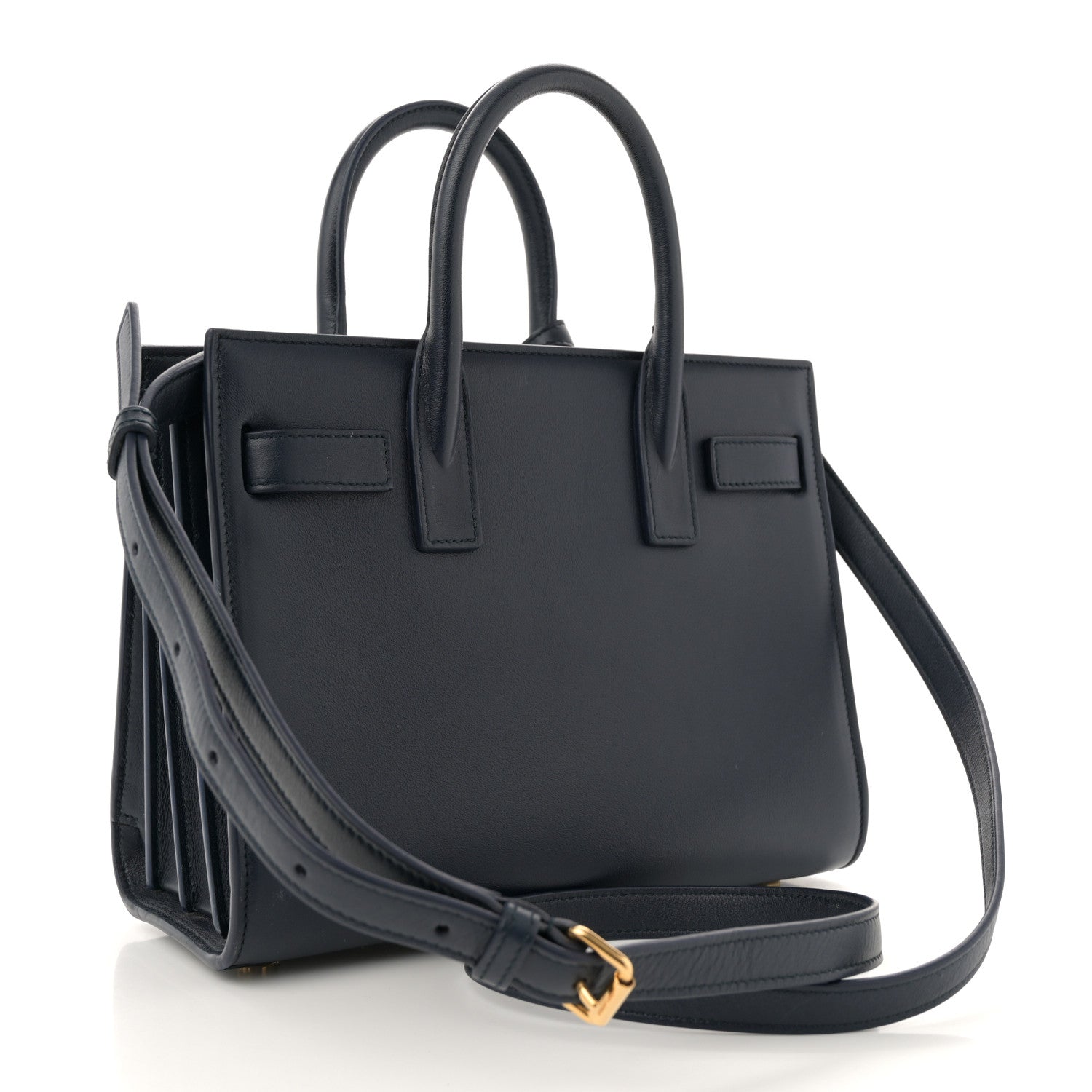 Calfskin Nano Sac De Jour Royal Blue