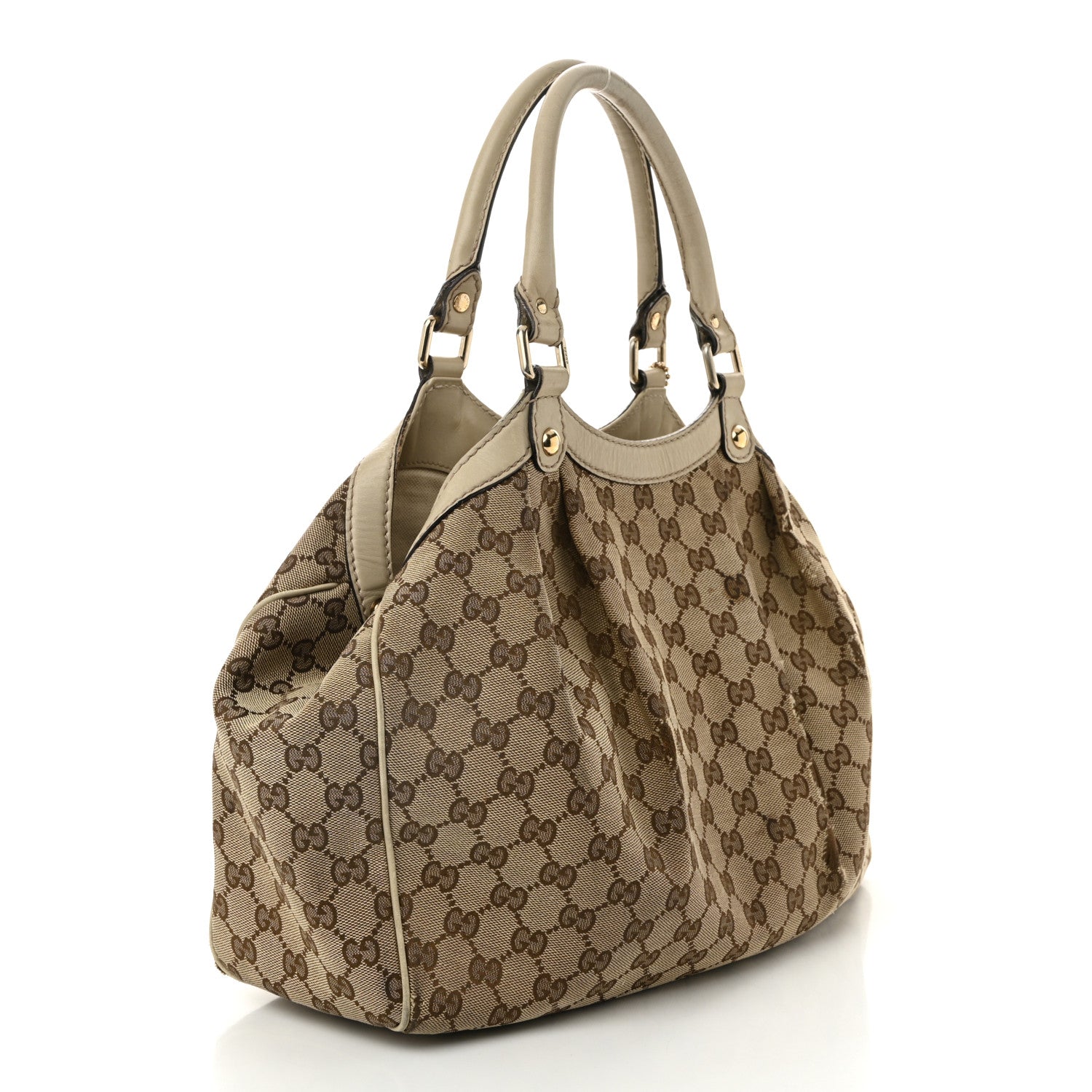 Monogram Medium Sukey Tote Off White