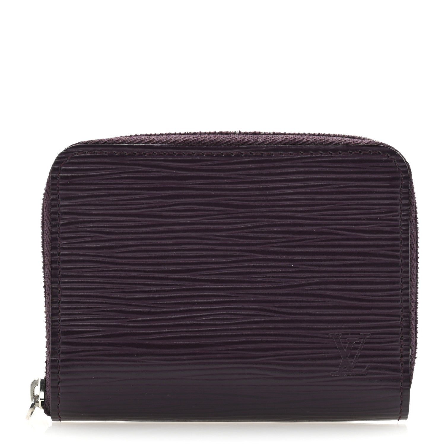 Epi Zippy Coin Purse Cassis