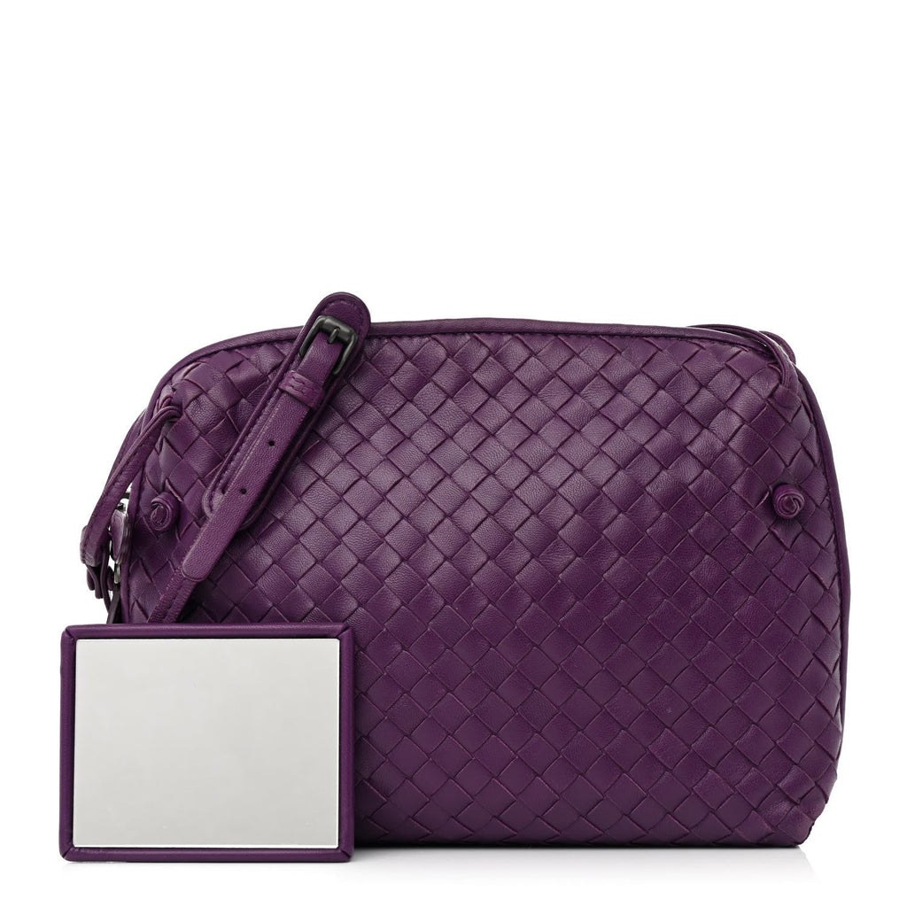 Nappa Intrecciato Pillow Crossbody Messenger Monalisa