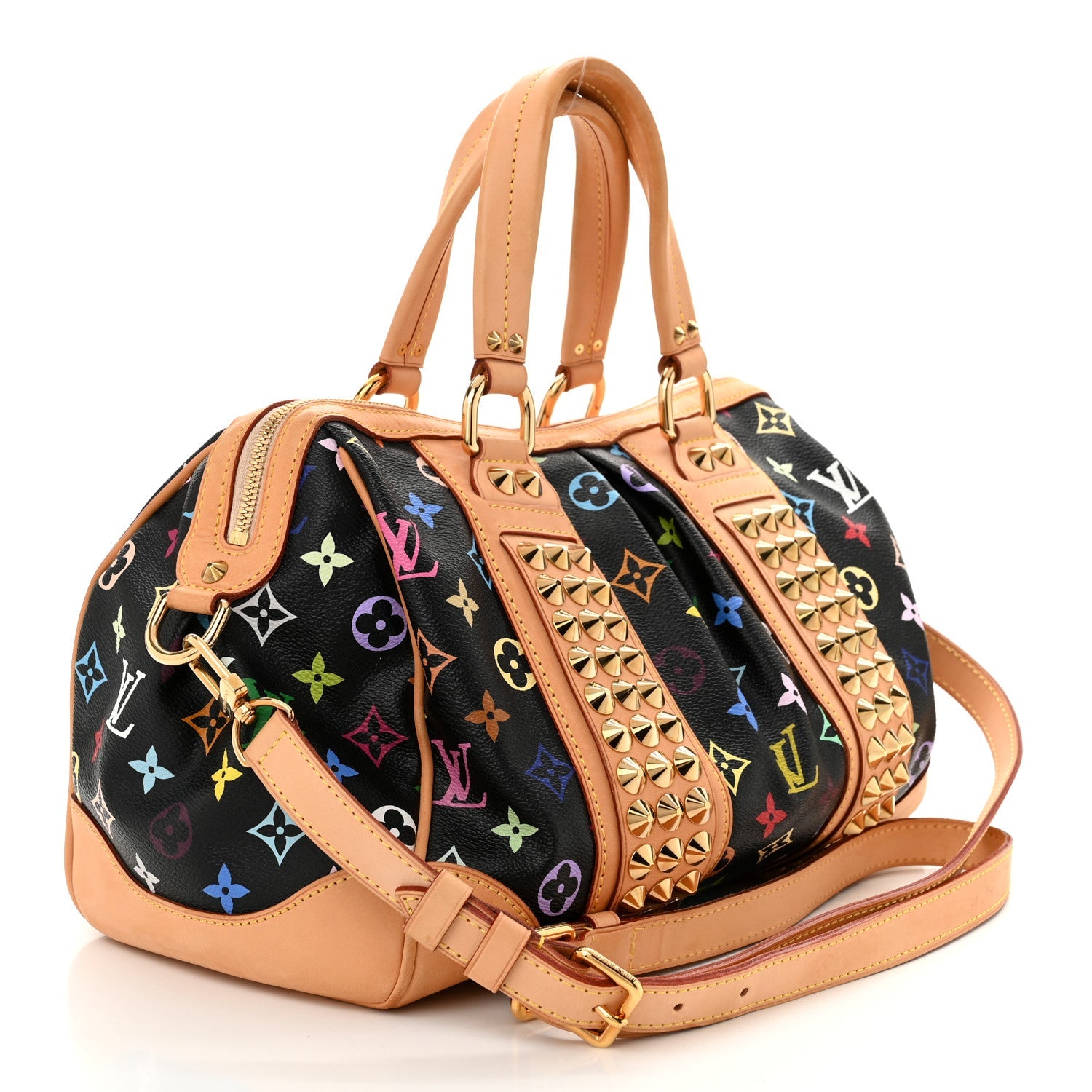 Monogram Multicolor Courtney MM Black