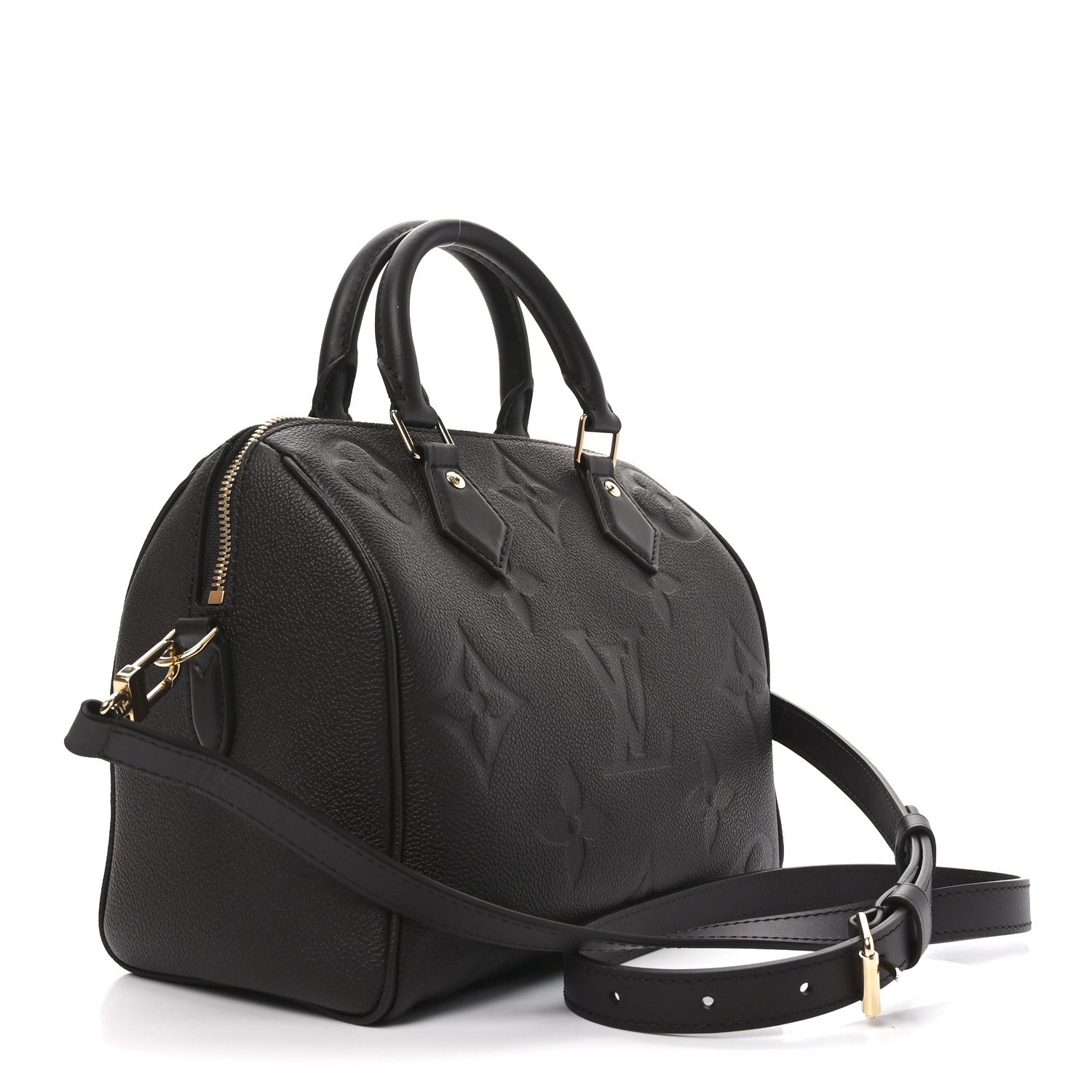 Empreinte Monogram Giant Speedy Bandouliere 25 Chocolate
