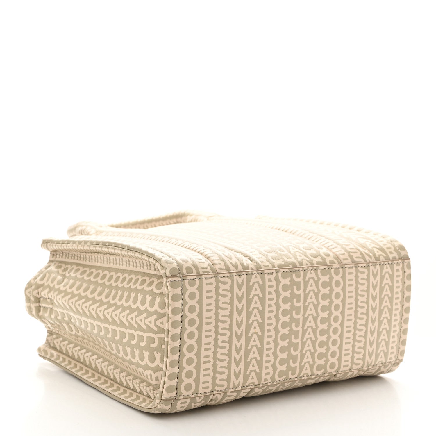 Calfskin Small The Monogram Tote Khaki