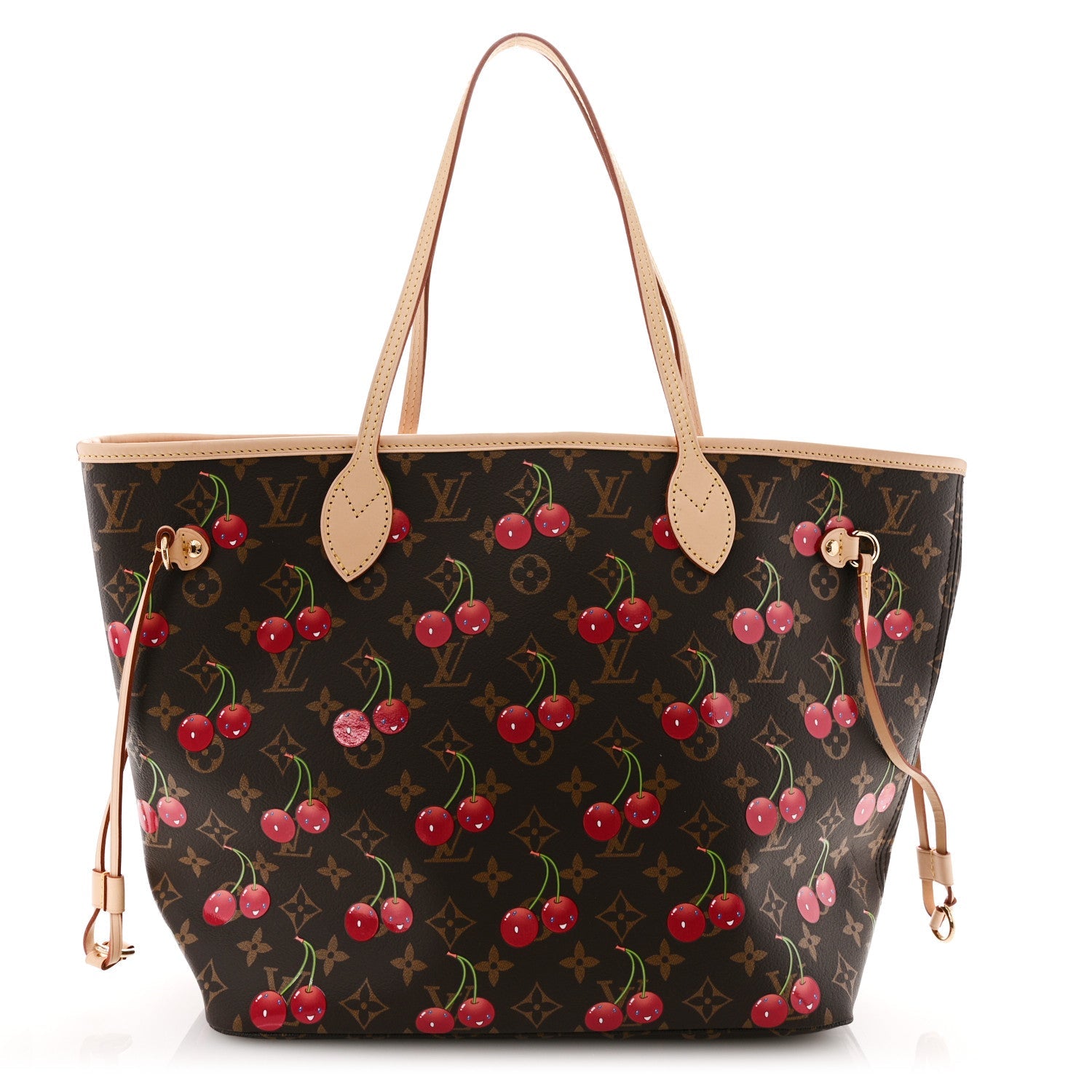 LV X TM Monogram Cerises Neverfull MM