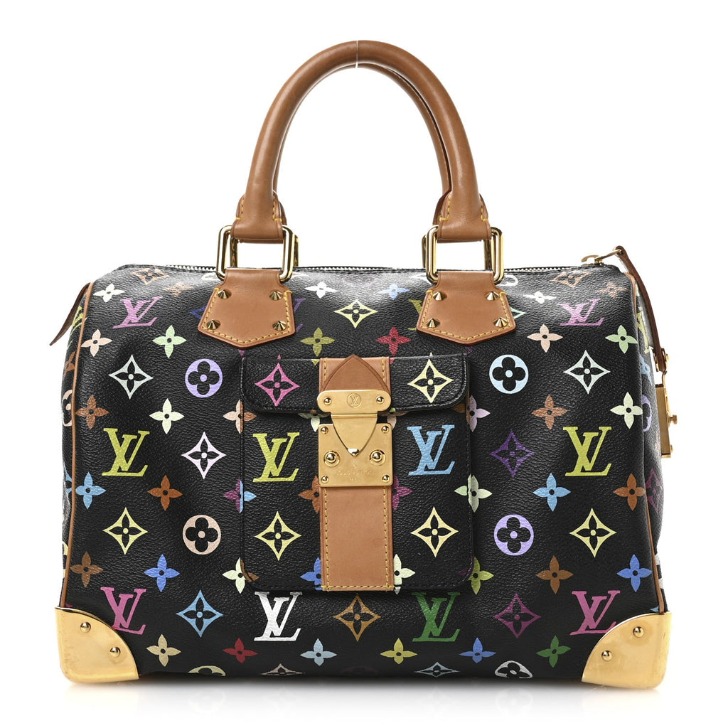 Monogram Multicolor Speedy 30 Black