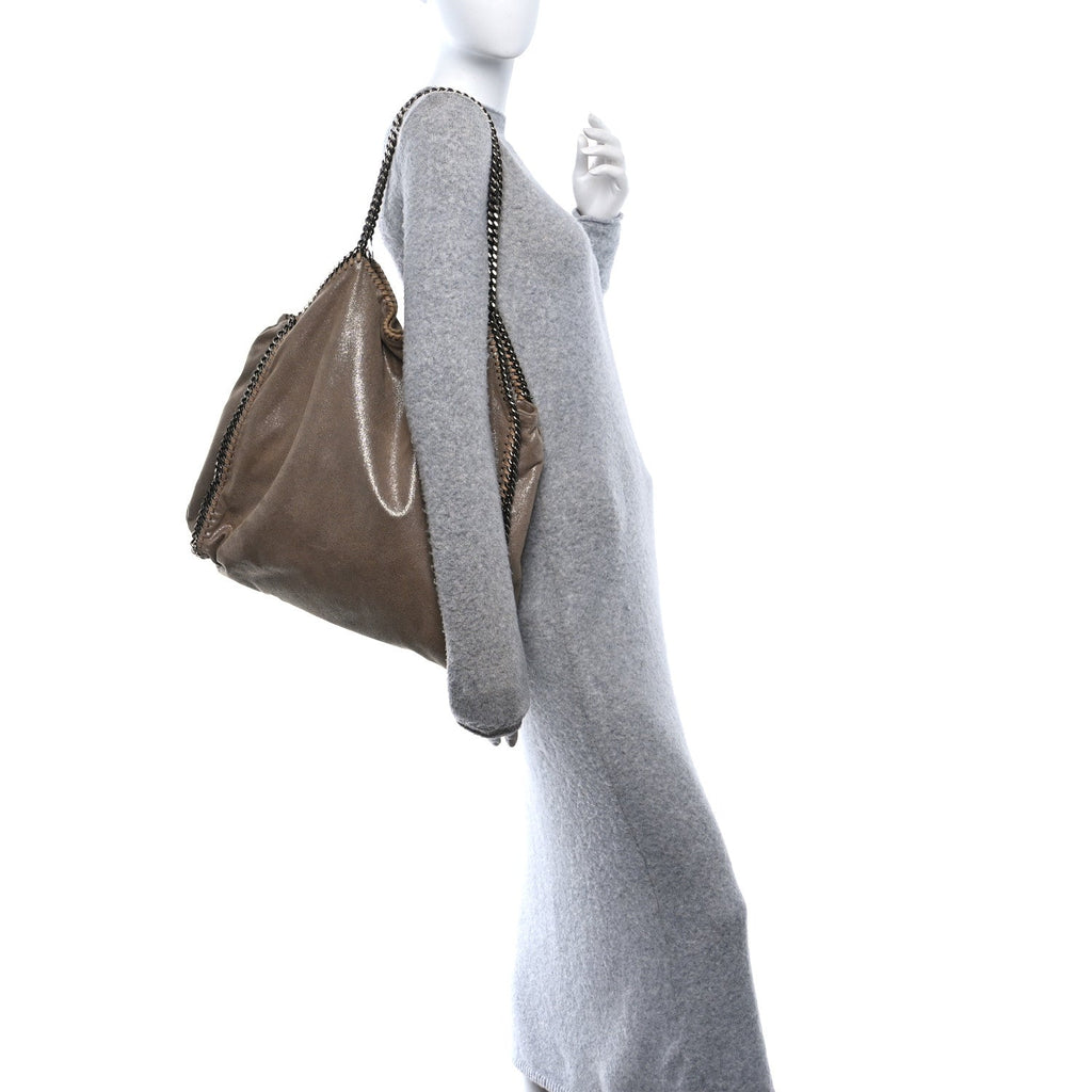 Shaggy Deer Falabella Big Tote Redwood