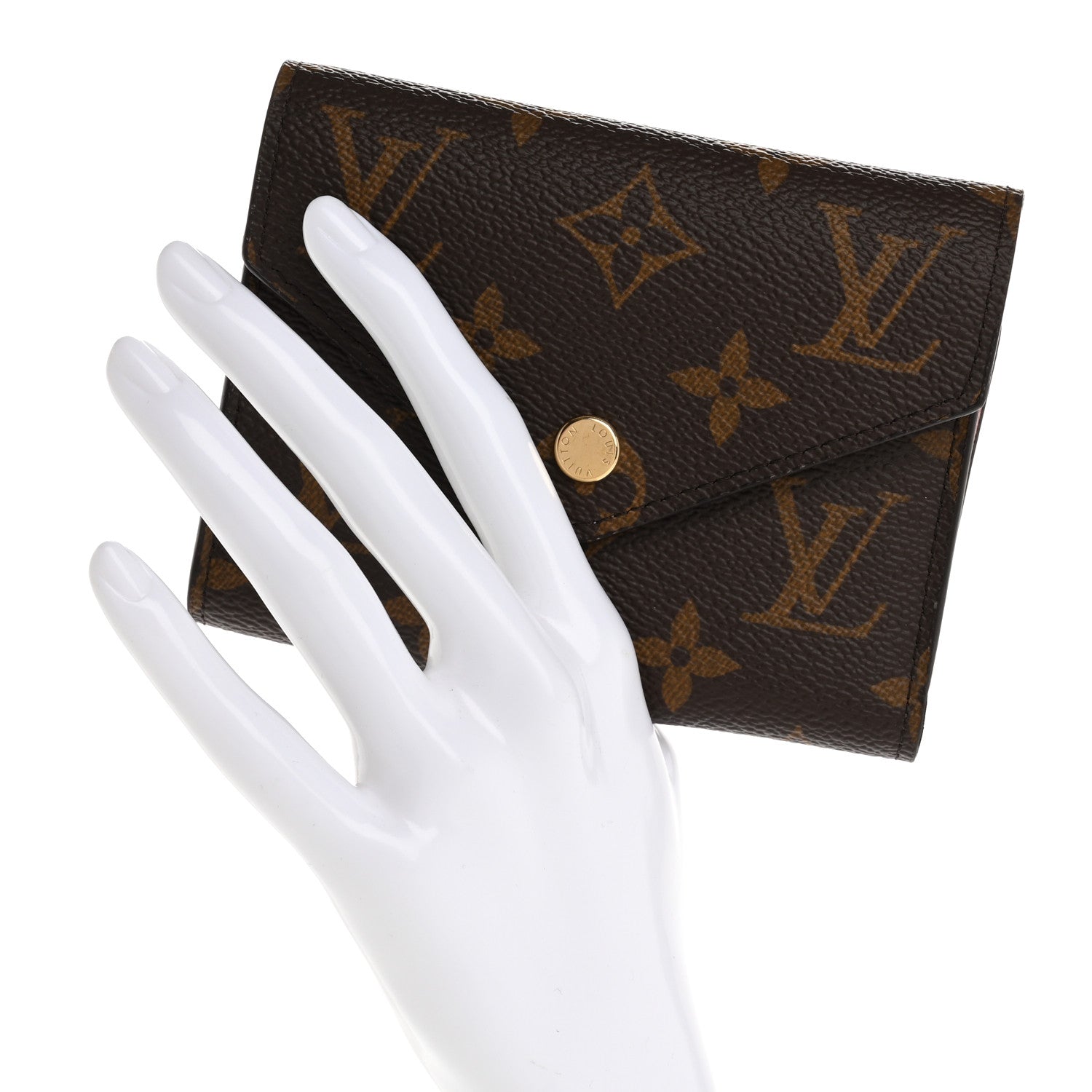 Monogram Victorine Wallet Rose Ballerine