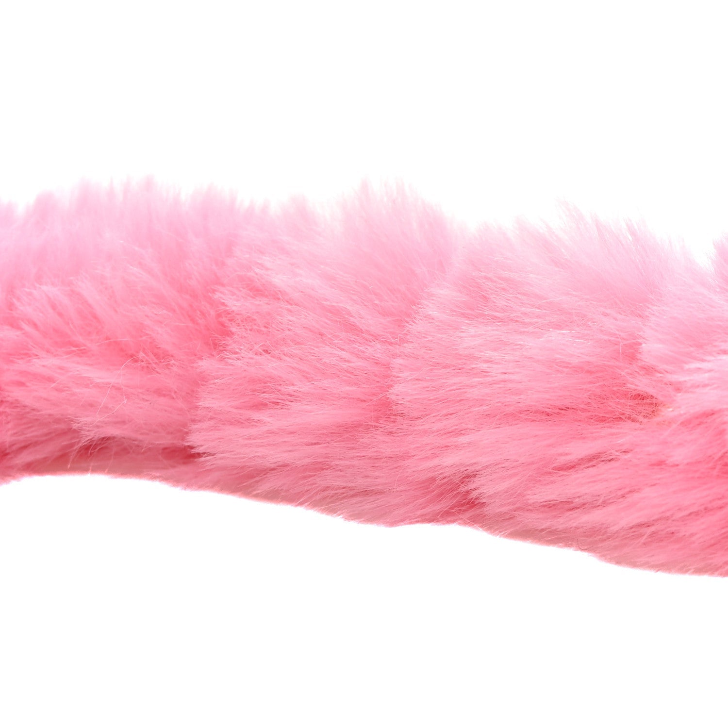 Fur CC Chain Belt 75 Gold Pink